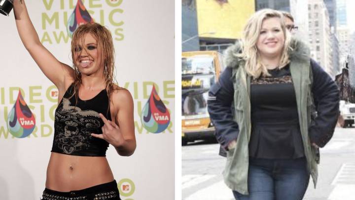 La gran transformación de Kelly Clarkson y su respuesta a los que le llaman gorda. Foto: Instagram
