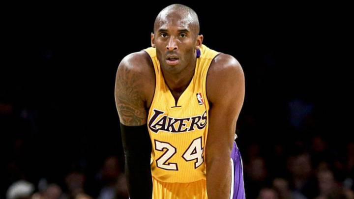Kobe Bryant en un partido con los Ángeles Lakers. Foto Twitter