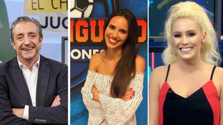 Imágenes de Josep Pedrerol, Sandra Díaz y Laura Gadea. Fotos Twitter/Instagram