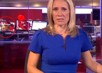Se cuela una escena erótica en las noticias de la BBC