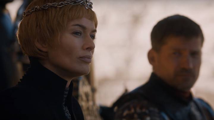 Cersei y Jamie Lannister en un fotograma del episodio 7x07 de Juego de Tronos.