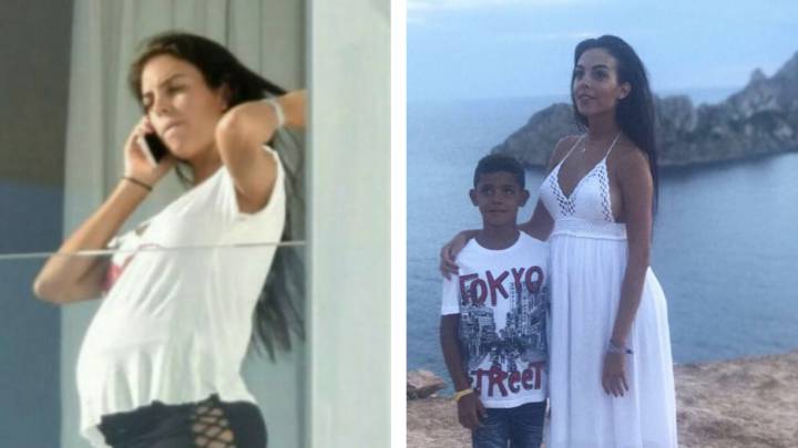 Georgina Rodriguez, novia de Cristiano Ronaldo, presume de look premamá. Foto: Instagram