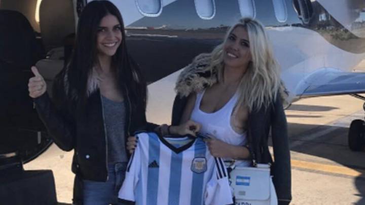 Wanda Nara monta un escándalo y es expulsada del palco. Foto: Instagram
