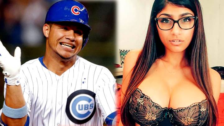 Mia Khalifa difunde mensajes del jugador de béisbol Wilson Contreras