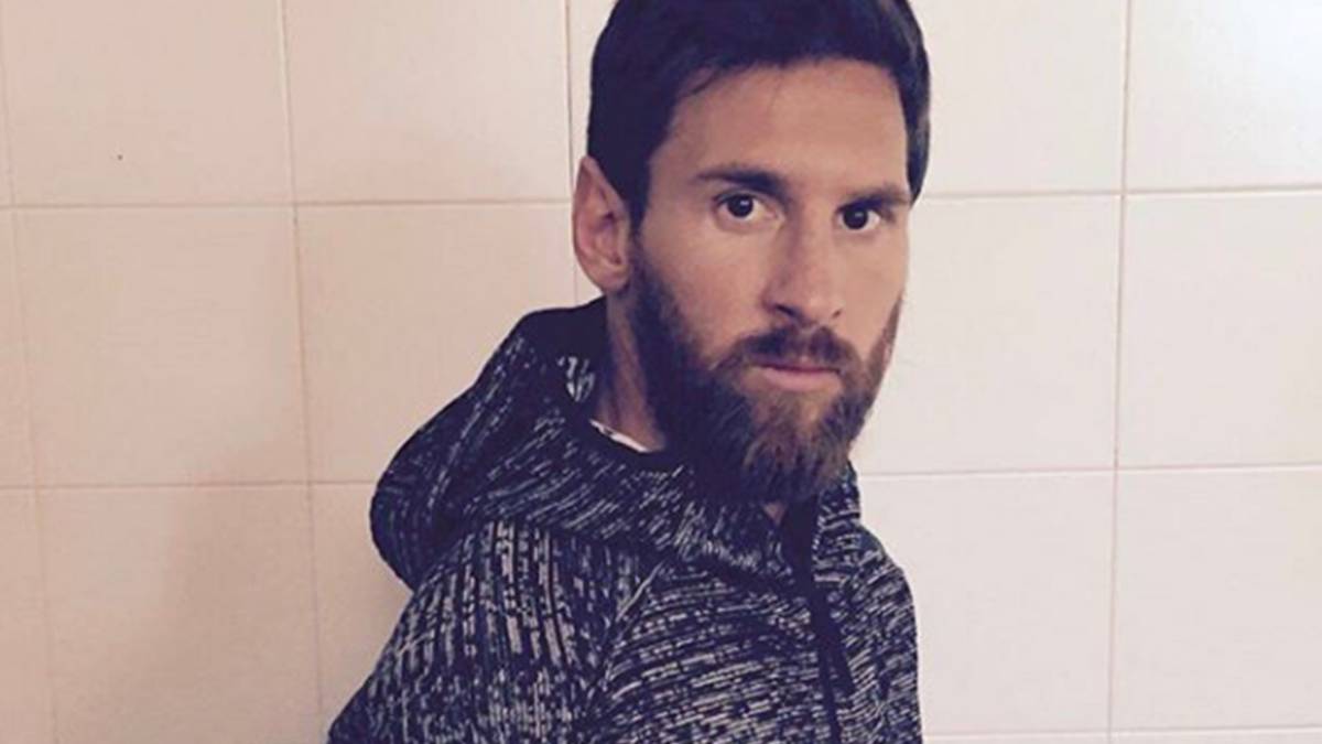 Lionel Messi en una imagen de Instagram.