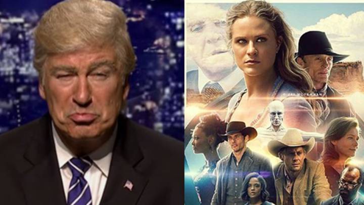 Imágenes de "Saturday Night Live", "Westworld" y "Stranger Things", tres de las grandes favoritas en los Premios Emmy 2017. Fotos Twitter