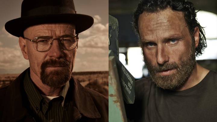 Los protagonistas de Breaking Bad y The Walking Dead.