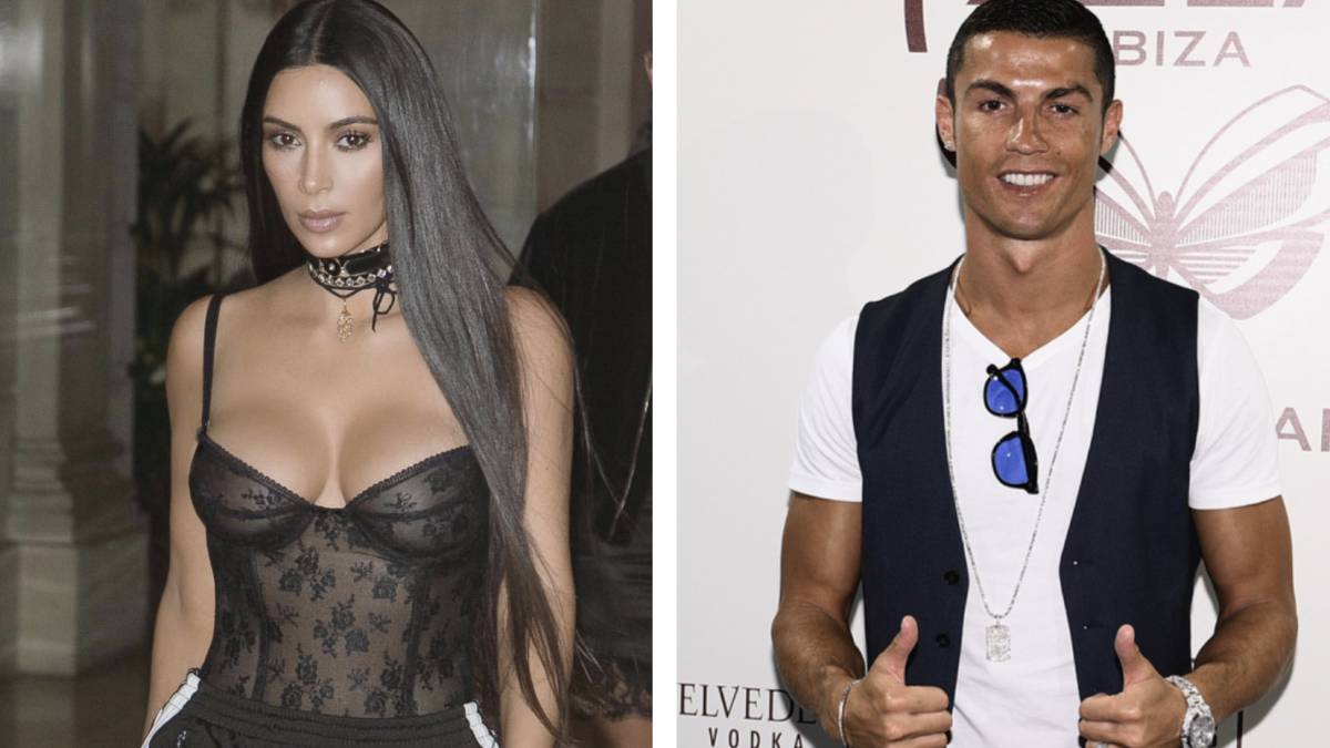 Kim Kardashian se insinuó así a Cristiano Ronaldo. Foto: Instagram