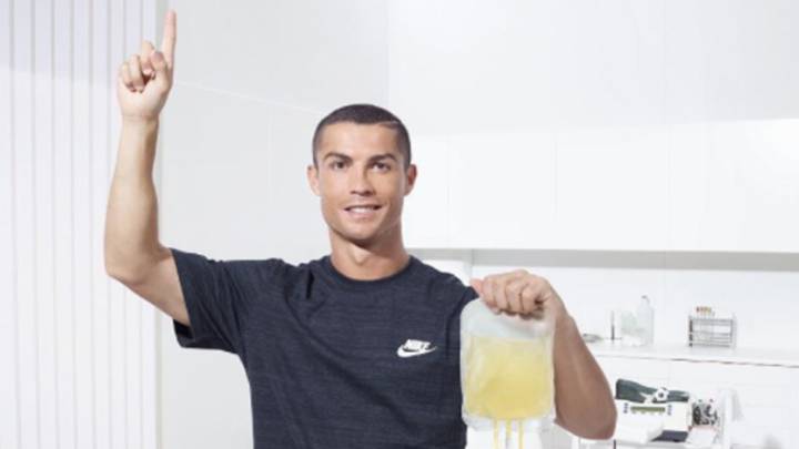 Cristiano Ronaldo forma parte del movimiento #BeThe1Donor de Abbott y ha animado a sus seguidores de Instagram a sumarse a la causa donando plasma. Foto Instagram @cristiano
