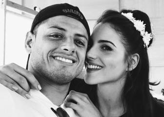 La felicitación de Chicharito a Andrea Duro y la respuesta de la actriz