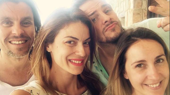 Javián, Álex, Geno y Mireia, componentes de Fórmula Abierta.