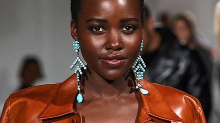 Lupita Nyong'o en una fotografía de Instagram.