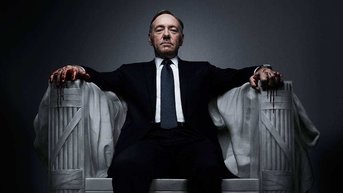 Kevin Spacey en una imagen promocional de House of Cards.