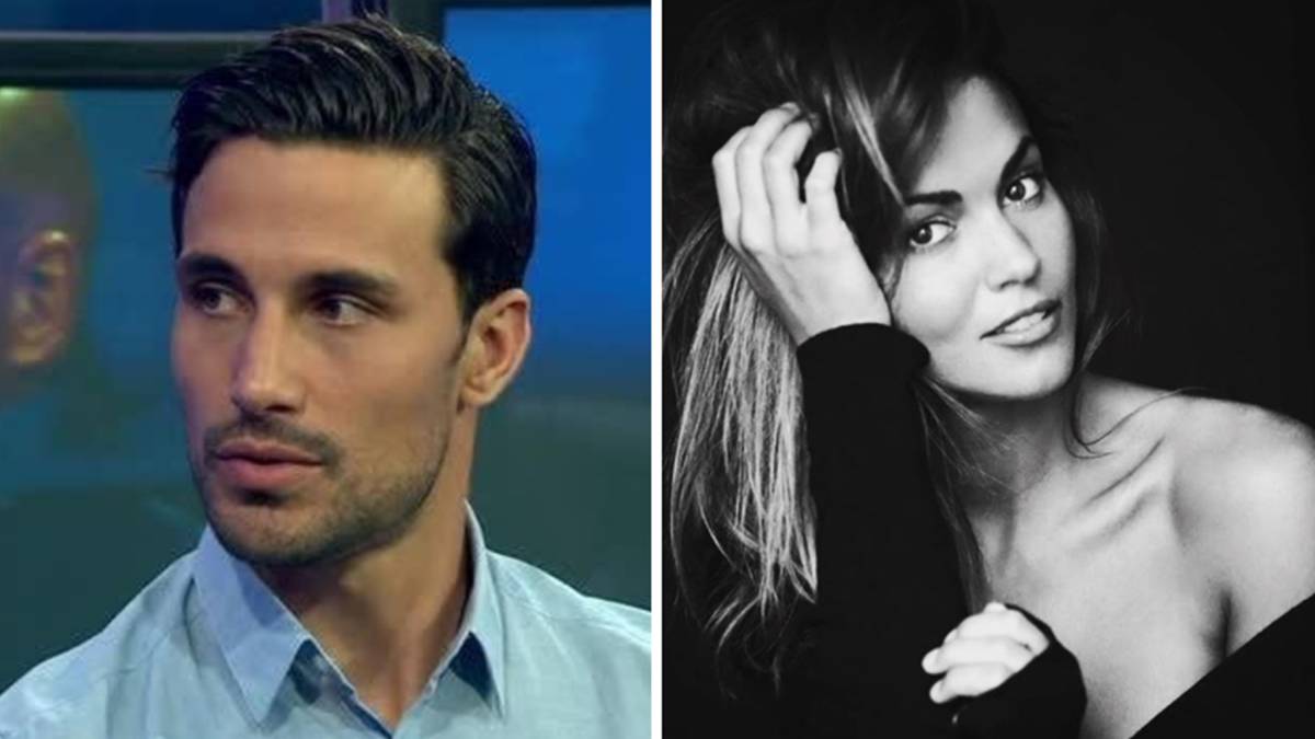 Imágenes de Jaime Astrain en 'El Chiringuito de Jugones' y de la presentadora Lara Álvarez. Fotos Twitter/Instagram