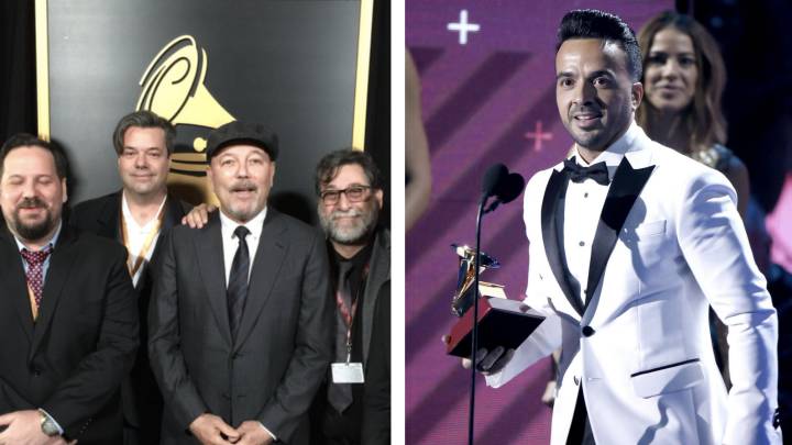 Grammy Latinos: 'Despacito' de Luis Fonsi y Rubén Blades, ganadores de la noche.