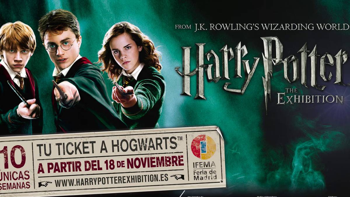Resultado de imagen de Exposición Harry Potter Madrid