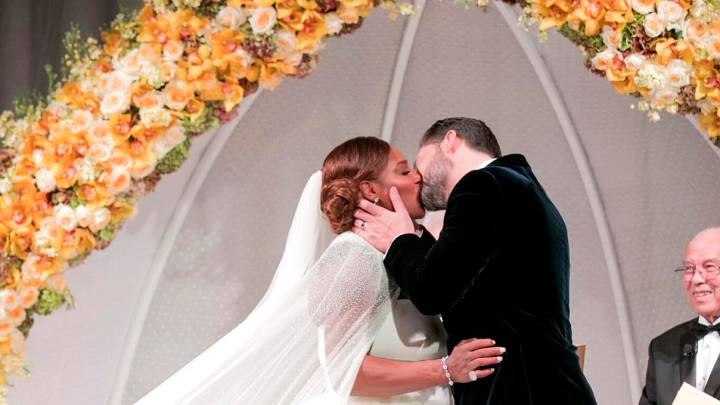 Así fue la boda de Serena Williams y Alexis Ohanian