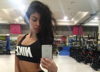 Georgina Rodríguez sorprende ejercitándose en el gimnasio de Cristiano