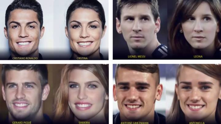 El vídeo que transforma a los futbolistas en mujeres arrasa en Internet. Imagen: YouTube