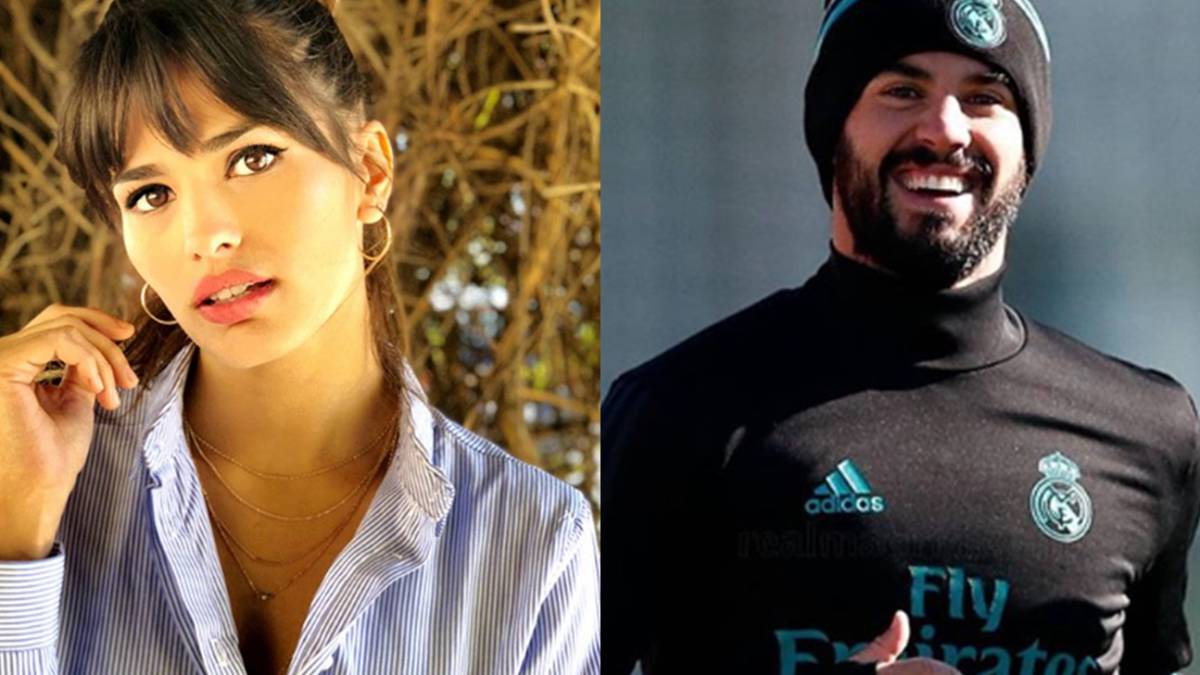 Sara Sálamo e Isco en dos fotografías de Instagram.