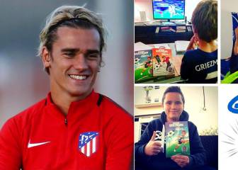 Griezmann celebra su éxito como autor de cuentos