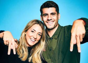 Morata y su mujer, día de compras para su bebé