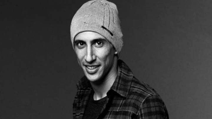 El futbolista argentino Ángel Di María posando como modelo de la marca de ropa Tascani. Foto Instagram @angeldimariajm