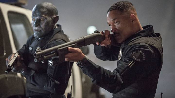 Will Smith en un fotograma de Bright.