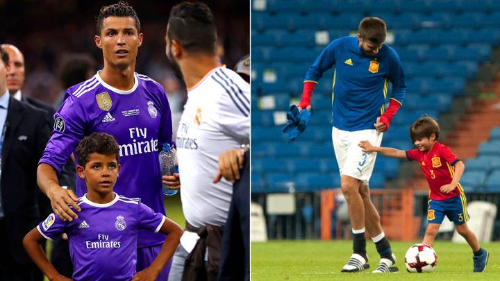 Los hijos del Clásico que ya apuntan maneras futbolísticas