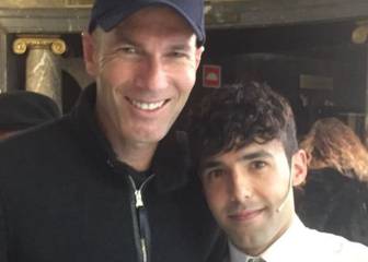Zinedine Zidane desconecta del Clásico con la magia del Mago Pop
