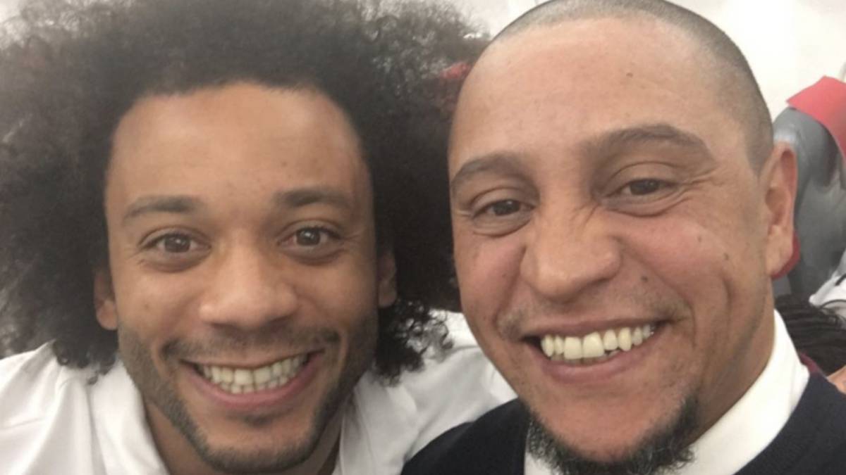 Marcelo: el gesto de Roberto Carlos con él en su primera Navidad en Madrid. Foto: Instagram