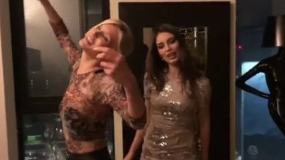 La novia de Maxi López denunciada a la policía por sus vecinos tras este baile. Foto: Instagram