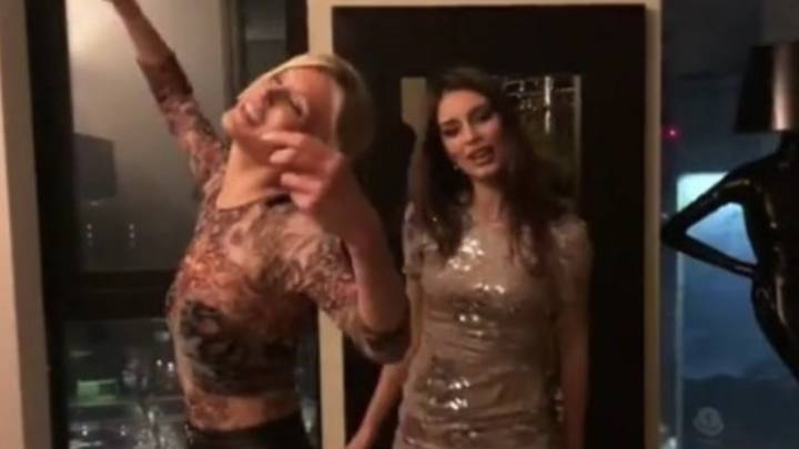 La novia de Maxi López denunciada a la policía por sus vecinos tras este baile. Foto: Instagram