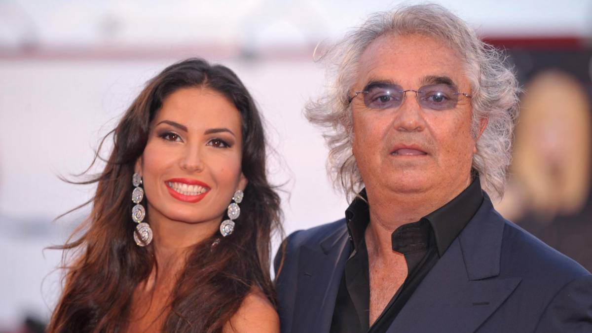 Fin a un matrimonio mítico de la F1: Briatore y Gregoraci se divorcian