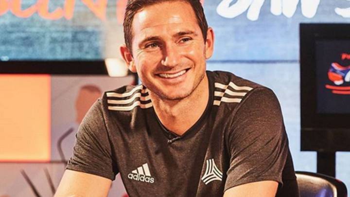 Frank Lampard en una fotografía de su cuenta de Instagram.
