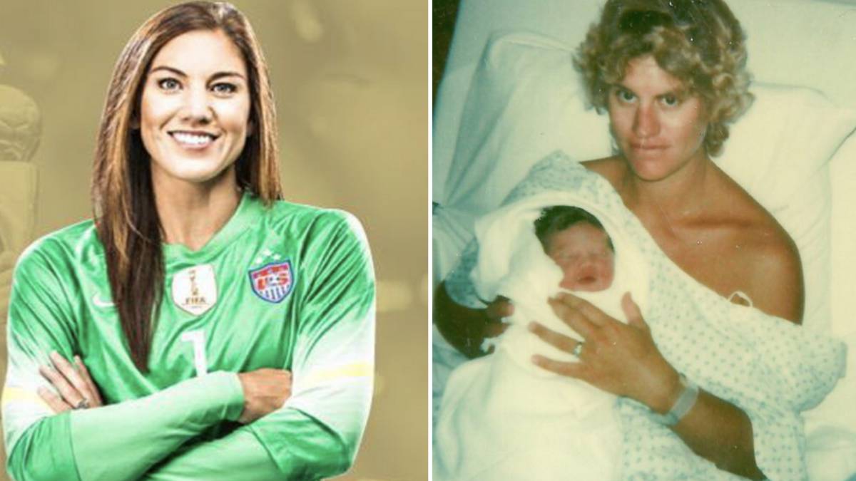 Hope Solo fue concebida en la cárcel y secuestrada por su padre. Foto: Instagram