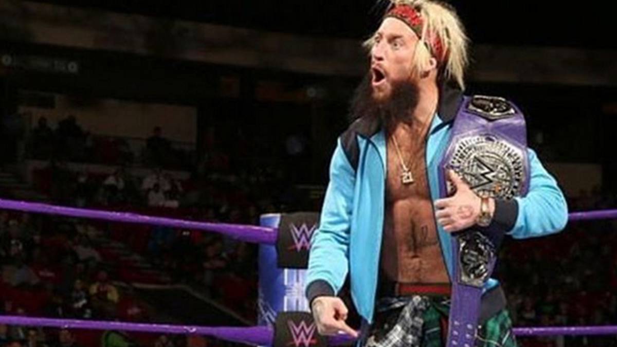 El luchador Enzo Amore en una fotografía de Instagram.