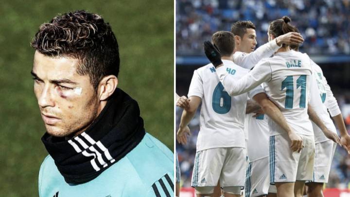 Así fue la cena de Ramos, Marcelo y Modric para animar a Cristiano. Foto: Twitter