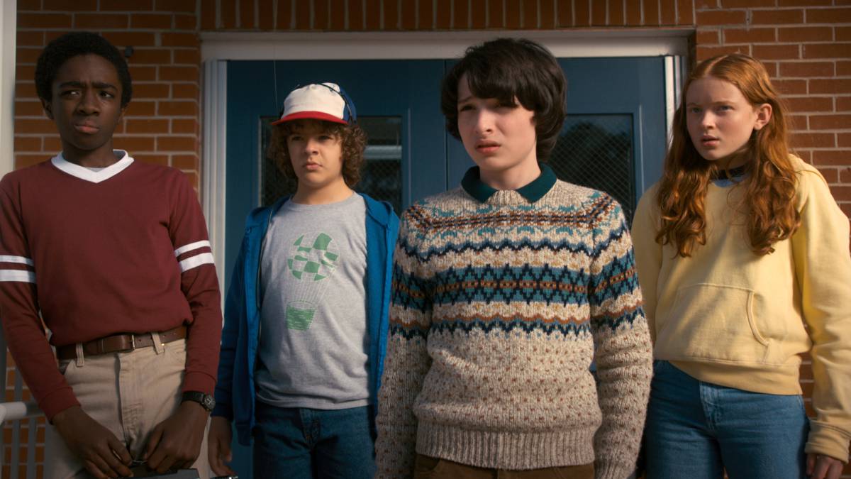 Fotograma de la segunda temporada de Stranger Things.