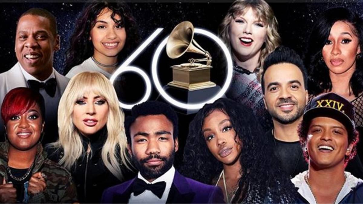Los nominados y favoritos a los Grammy 2018