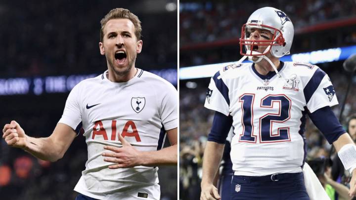 Harry Kane cuenta cómo Tom Brady evitó que dejara el fútbol. Foto: Instagram