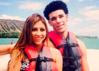 La nueva estrella NBA Lonzo Ball espera su primer hijo