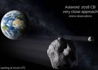 El asteroide que este viernes pasará muy cerca de la Tierra