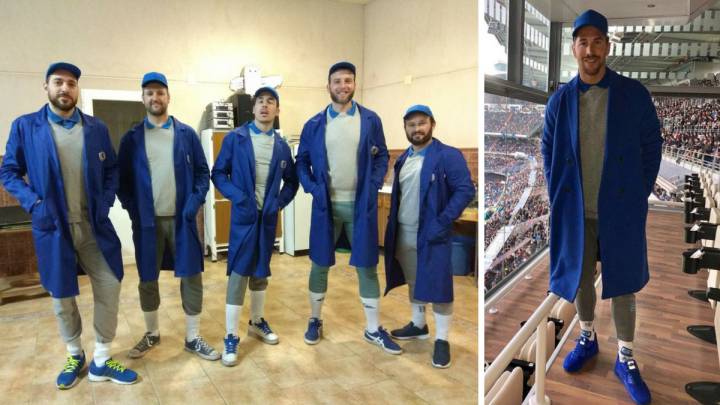 El look de Sergio Ramos se ha convertido en uno de los más originales durante los carnavales.