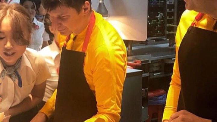 Arshavin, de cliente VIP a dependiente de McDonald's