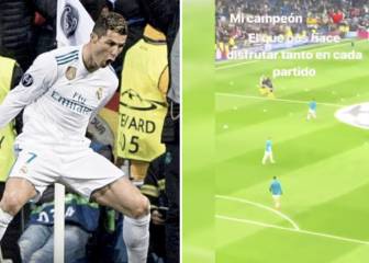 Georgina sends Cristiano Ronaldo message before his PSG double