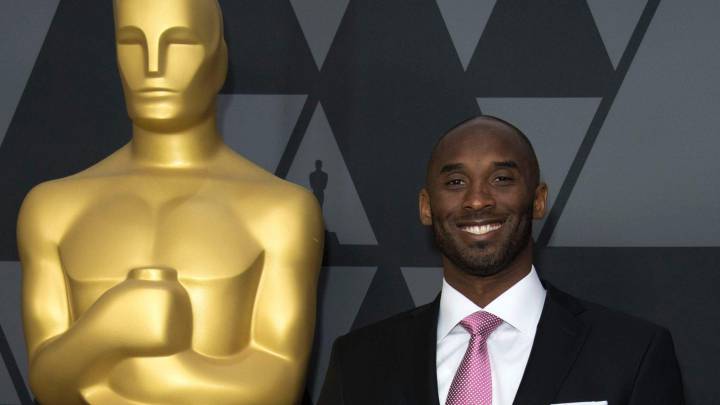Kobe Bryant en la gala de los Oscar.