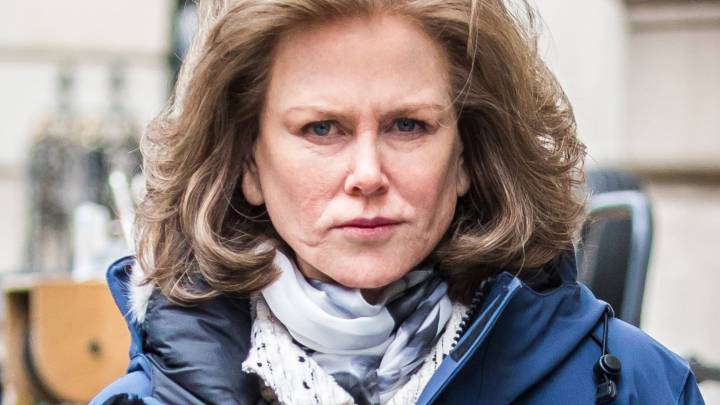 Nicole Kidman envejecida por las calles de Nueva York.
