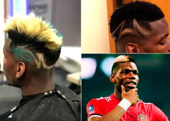 Nuevo peinado de Pogba: más looks que goles en 2018