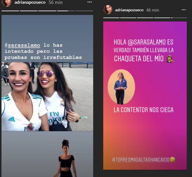 Sara Sálamo llama “chaquetera” a la novia de Theo Hernández.
